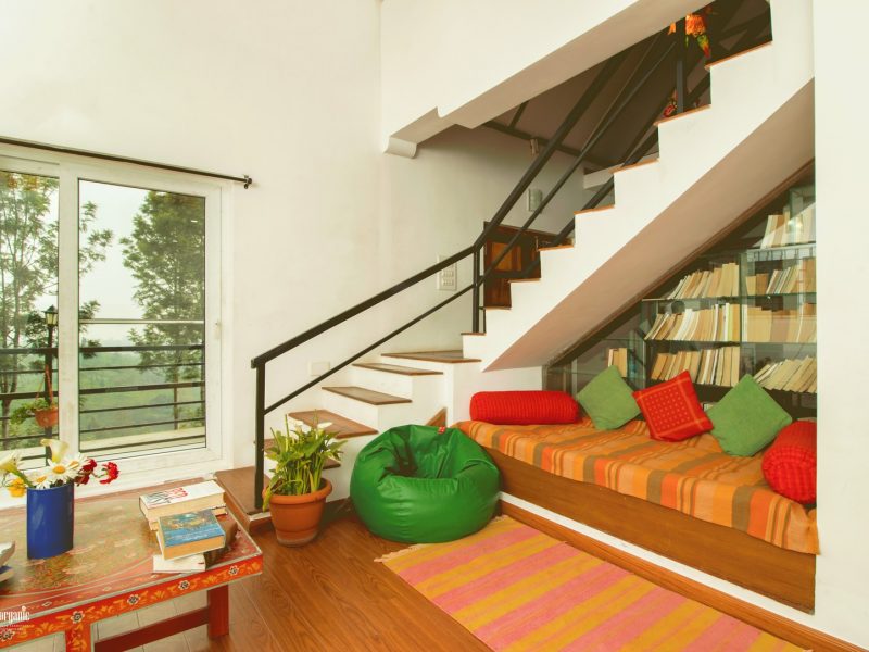 bean bag and sofa set in tea estate stay in kotagiri