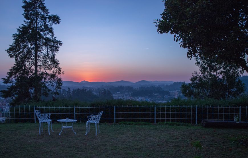 sunset from The Nest Kotagiri